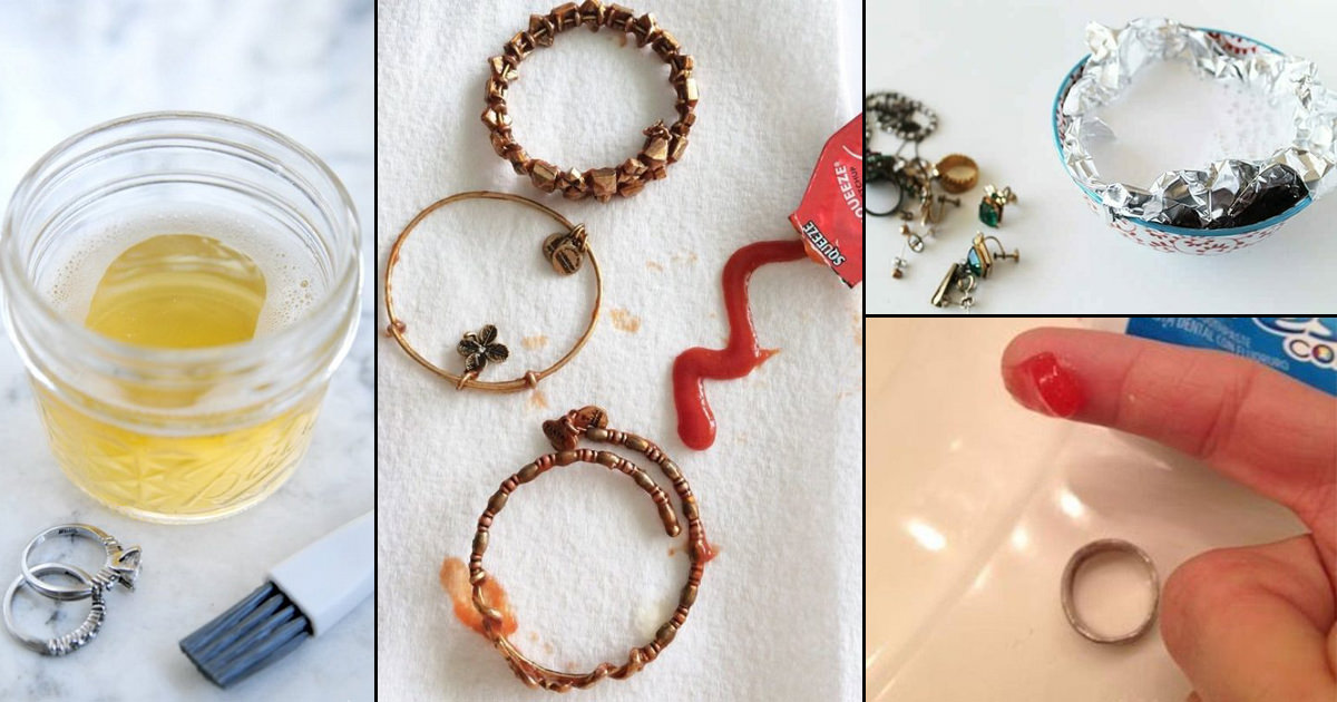 Home Remedies for Cleaning Jewelry 12 Jewelry Cleaner Recipes ⋆