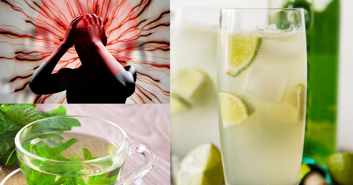 4 Natural Drinks to Stop Your Migraine Fast ⋆ Bright Stuffs