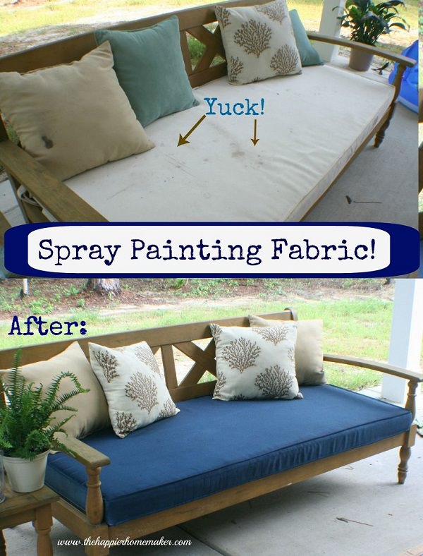 Spray Paint Fabric