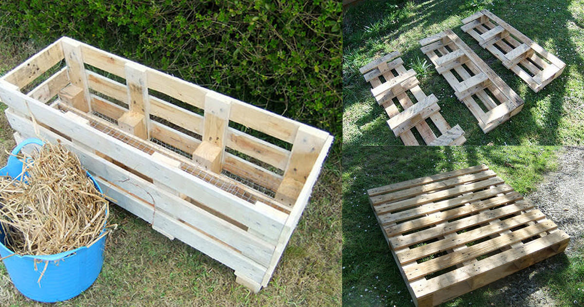 DIY Pallet Planter Box With Instructions ⋆ Bright Stuffs