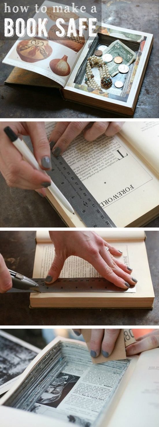 DIY Projects with Old Books