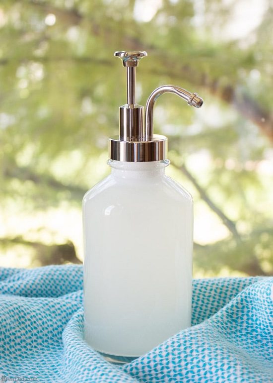 DIY Natural Liquid Hand Soap 10