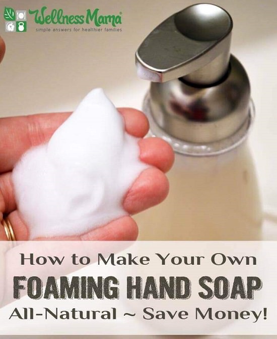 DIY Natural Liquid Hand Soap 1