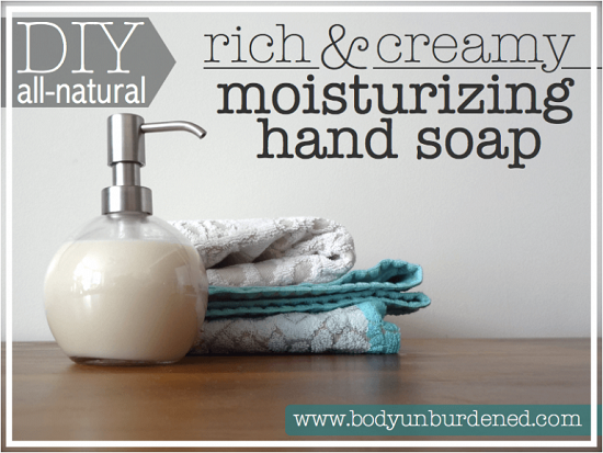 DIY Natural Liquid Hand Soap 5