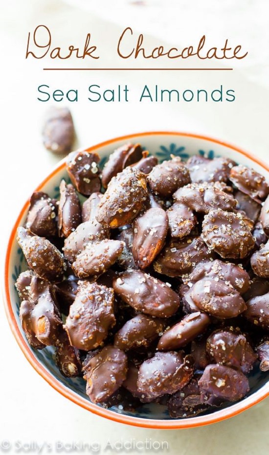 Dark Chocolate Sea Salt Almonds