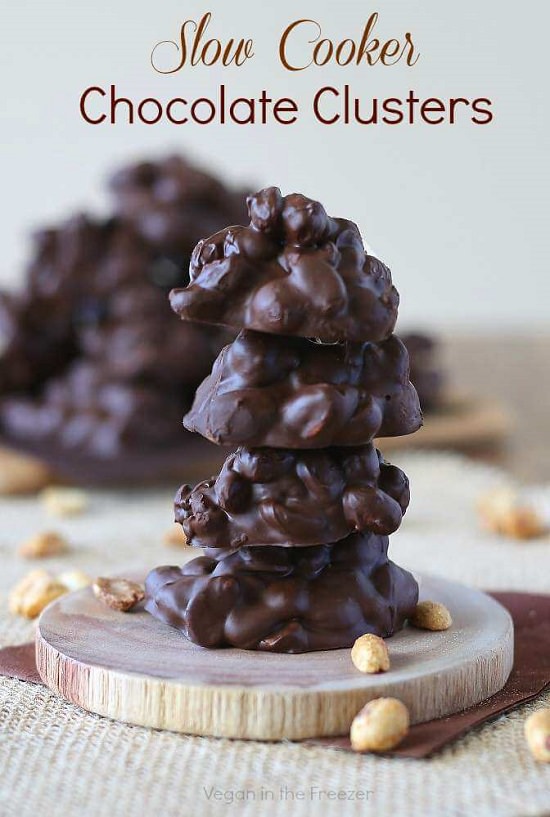 Slow Cooker Chocolate Clusters