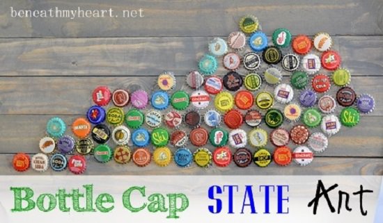 DIY bottle cap crafts 6