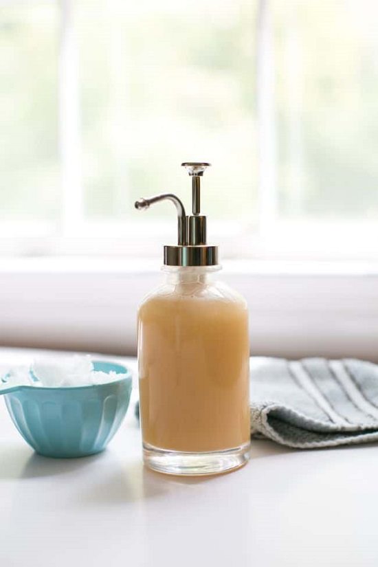 Homemade body wash