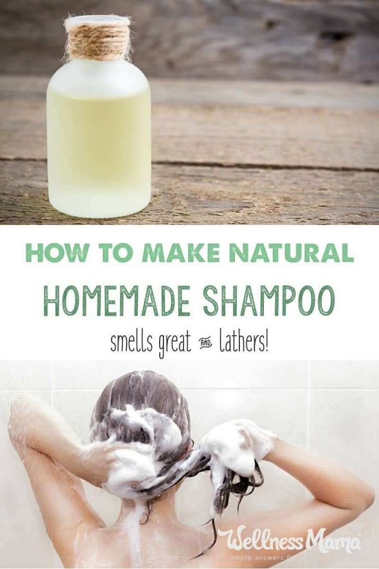 Homemade Shampoo Recipe 3