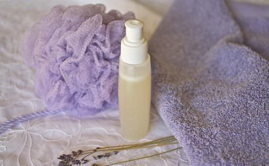 Rosemary lavender bath gel