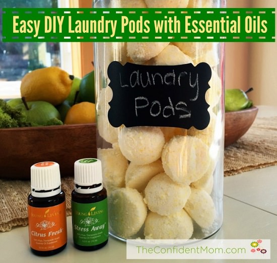 DIY laundry pods