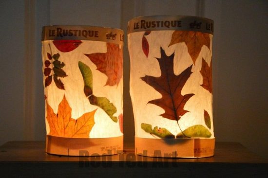 Leaf Lanterns