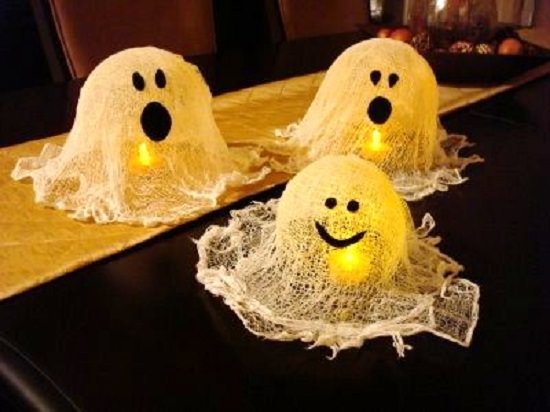 Halloween Ghosts Decorations Ghostly Luminaries