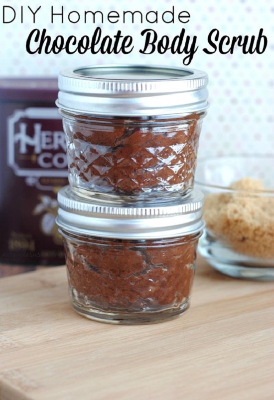 DIY body scrub