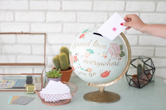 diy piggy bank ideas-globe piggy bank