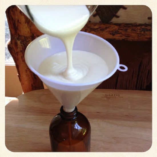 Homemade lotion for dry skin in winter 1