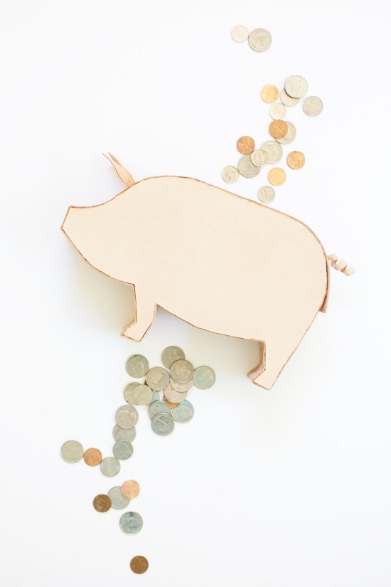 homemade travel piggy bank