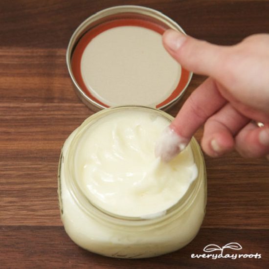 Homemade lotion for dry skin in winter 5