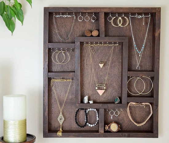 diy jewelry display cases