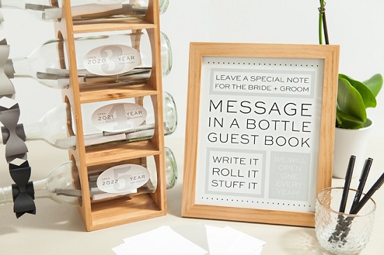 Guest Book Message in a Bottle