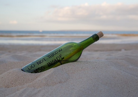 DIY Message in a Bottle 1