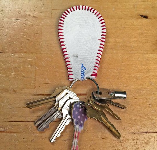 DIY Leather Key chain19