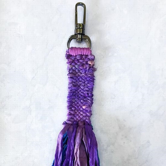 DIY Macrame key Chain Ideas 6