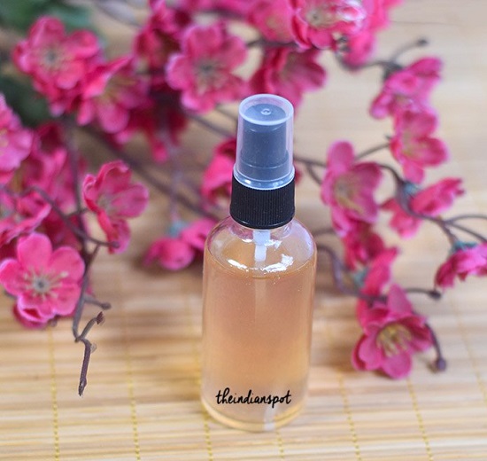 Homemade makeup setting spray1