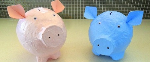 homemade travel piggy bank