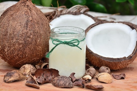 Coconut Oil for neck