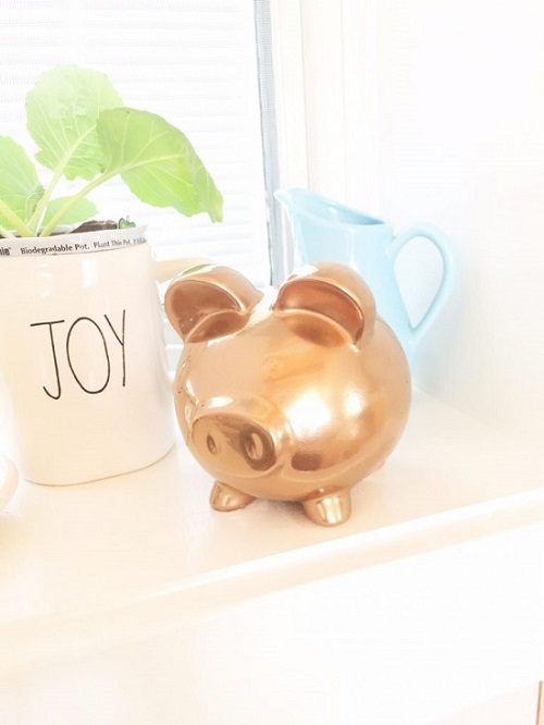 homemade travel piggy bank