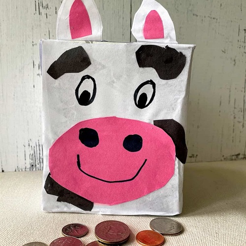 homemade travel piggy bank