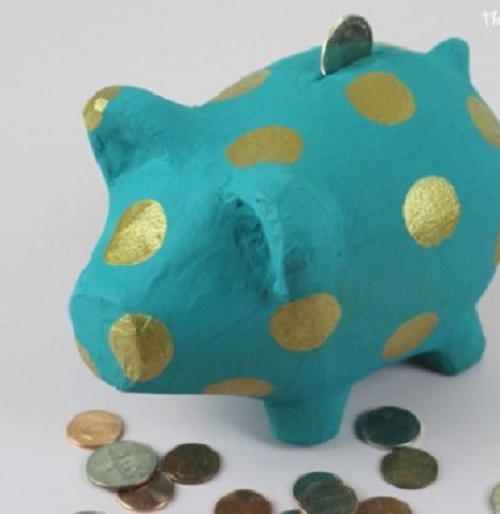 homemade travel piggy bank