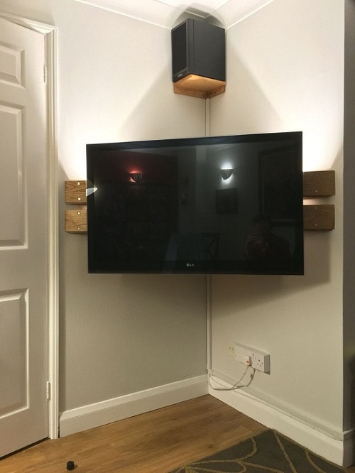 Soporte de TV montado en la pared