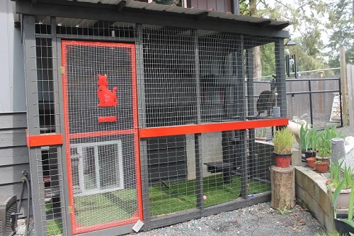DIY Cat Enclosure Plan 16