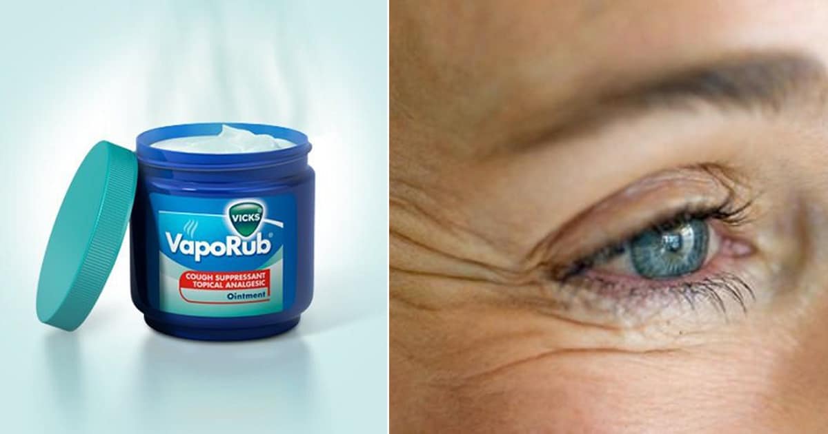 Eliminate Wrinkles With Vicks VapoRub A Unique Solution For Age