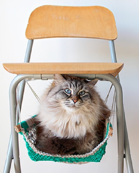 Macrame Cat Bed