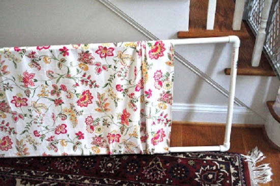 DIY Fabric Baby Gate Free Sewing Pattern - Merriment Design