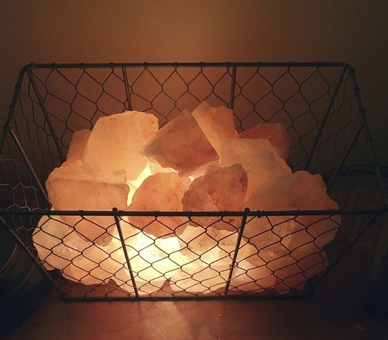 These DIY Himalayan Salt Lamps provide not only decorative lighting but also promote deep sleep, soothe allergy and purify the air around you.