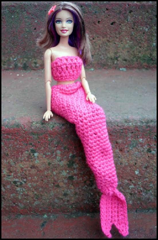 Mermaid costume for barbie1