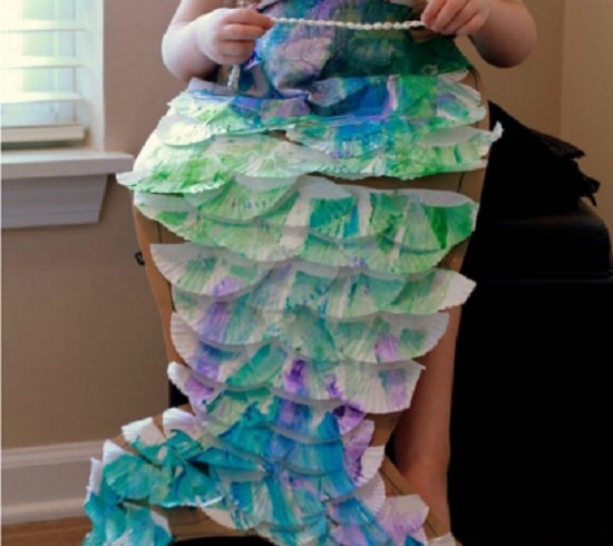 DIY Mermaid Tail Costume And Craft23