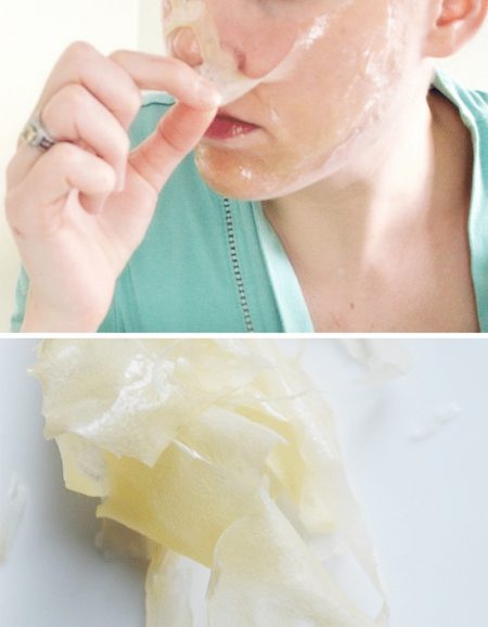 46 Homemade DIY Peel Off Face Mask Recipes ⋆ Bright Stuffs