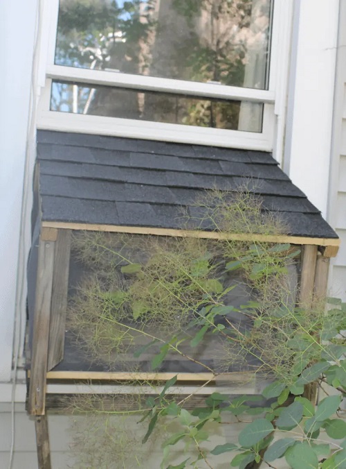 Pallet Cat Window Box
