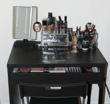 53 DIY Makeup Vanity Ideas From Repurposed Items ⋆ Bright Stuffs