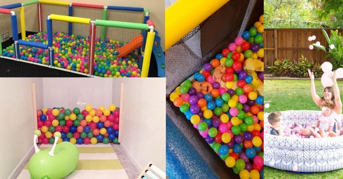 20 DIY Ball Pit Ideas DIY Ball Pit For Every Age ⋆ Bright Stuffs