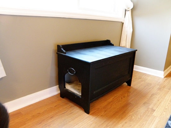 homemade litter box