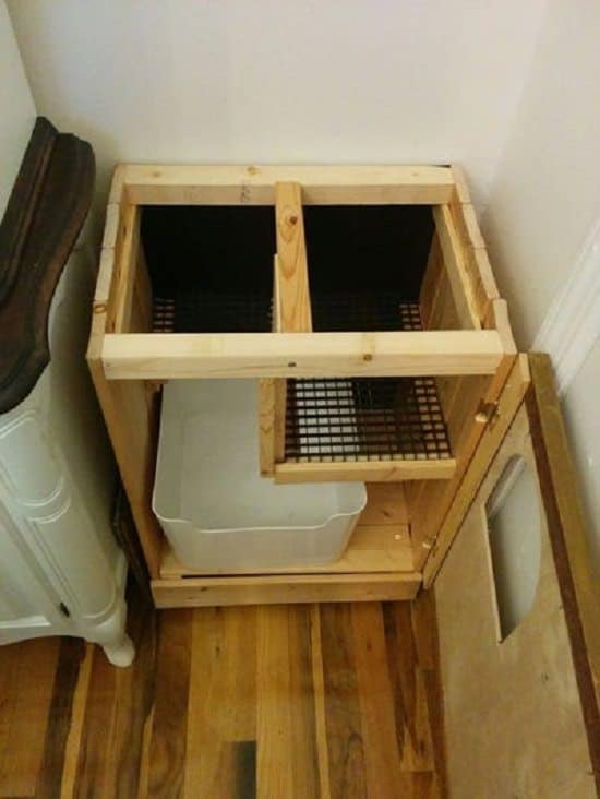 mess free litter box