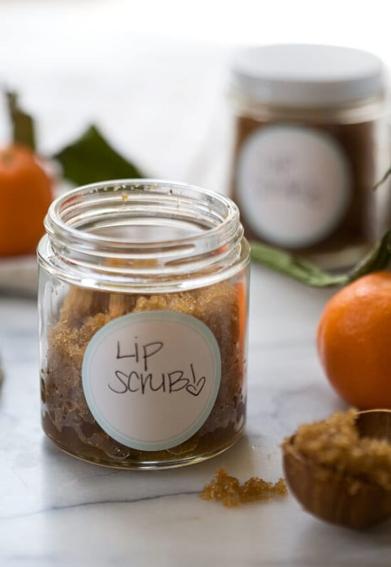 Tangerine Brown Lip Scrub