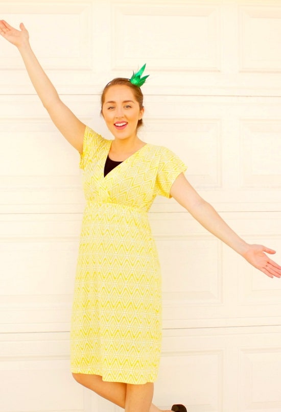 18 Pineapple DIY Costume For Halloween Makeover ⋆ Bright Stuffs