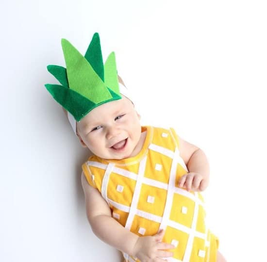 Pineapple DIY Costume15